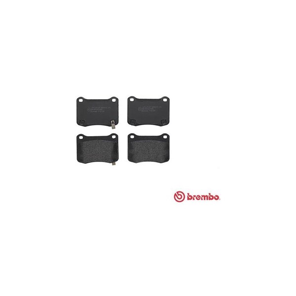 Bromsbeläggsats, Bakaxel Brembo P 83 134 BREMBO
