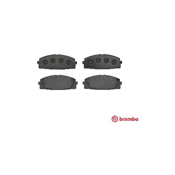 Bromsbeläggsats, Framaxel BREMBO