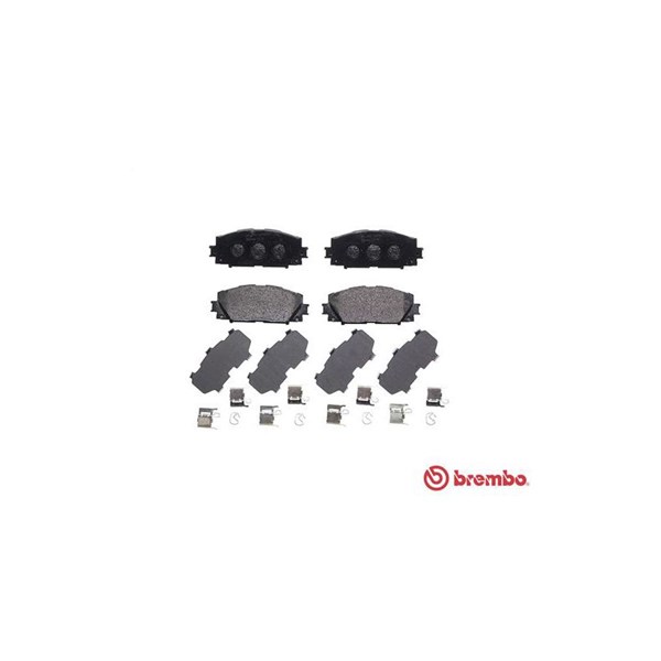 Bromsbeläggsats, Framaxel Brembo P 83 141 BREMBO