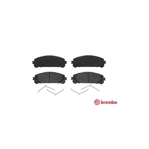Bromsbeläggsats, Framaxel BREMBO