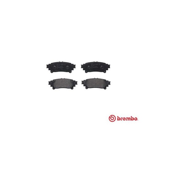 Bromsbeläggsats, Bakaxel Brembo P 83 152 BREMBO