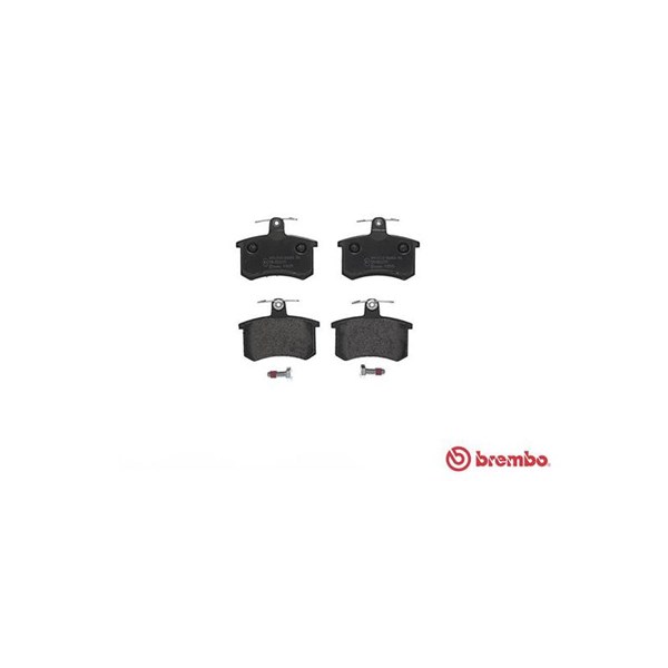 Bromsbeläggsats, Bakaxel BREMBO