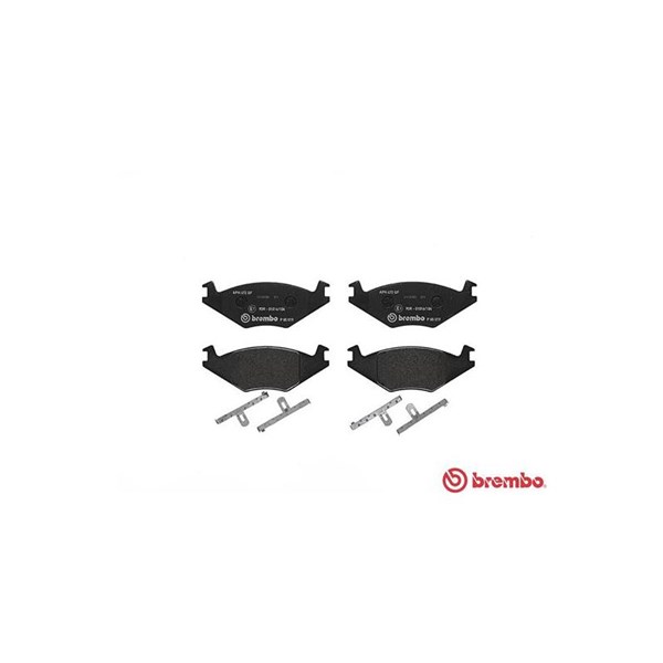 Bromsbeläggsats, Framaxel Brembo P 85 019 BREMBO
