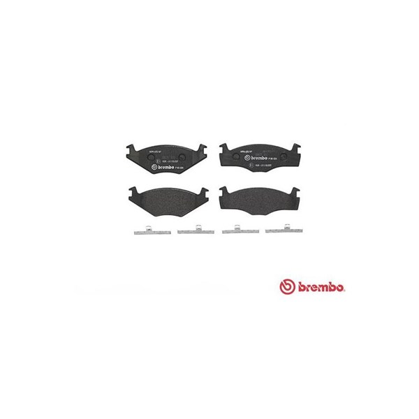 Bromsbeläggsats, Framaxel Brembo P 85 024 BREMBO