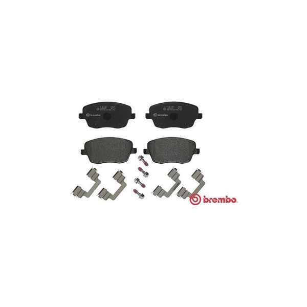 Bromsbeläggsats, Framaxel Brembo P 85 057 BREMBO