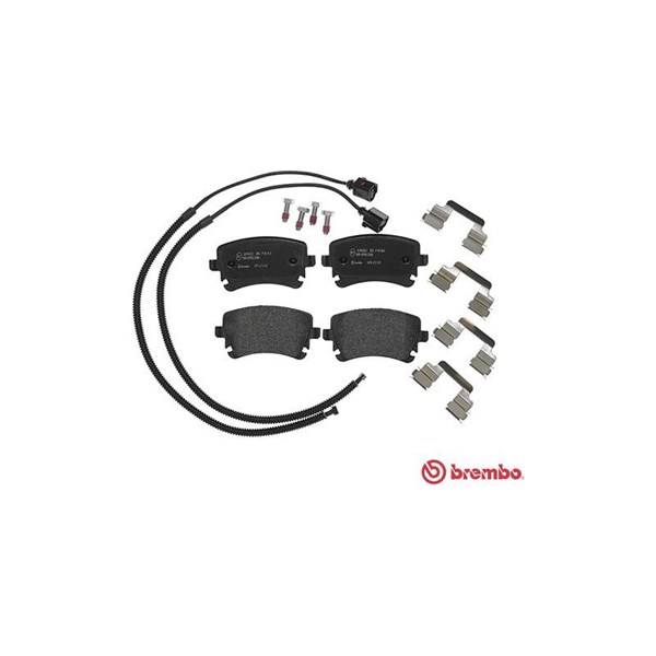 Bromsbeläggsats, Bakaxel Brembo P 85 064 BREMBO