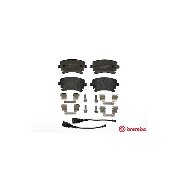 Bromsbeläggsats, Bakaxel BREMBO