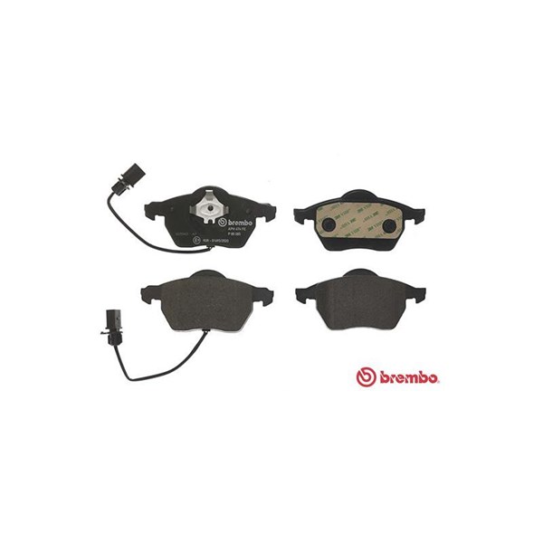 Bromsbeläggsats, Framaxel BREMBO