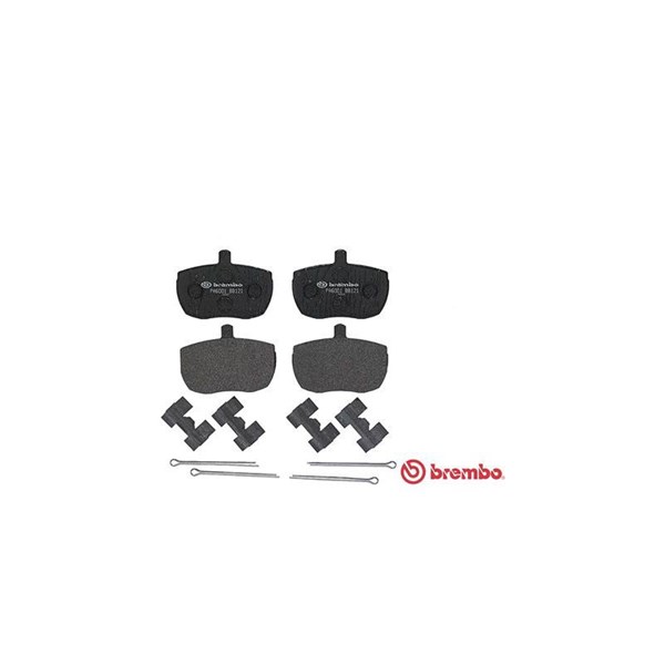 Bromsbeläggsats, Framaxel Brembo P A6 001 BREMBO