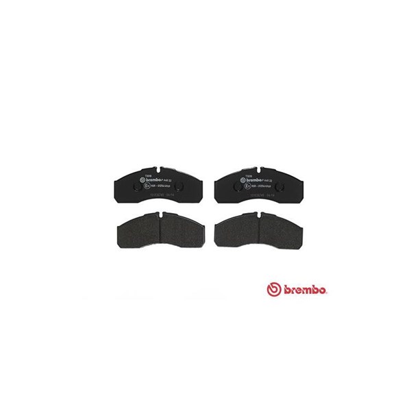 Bromsbeläggsats, Framaxel Brembo P A6 022 BREMBO