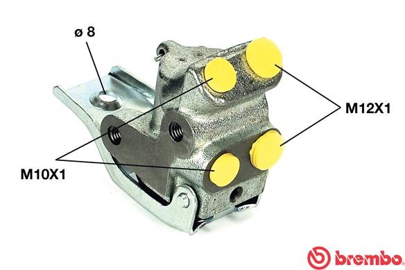 Bromskraftsregulator Brembo R 68 009 BREMBO