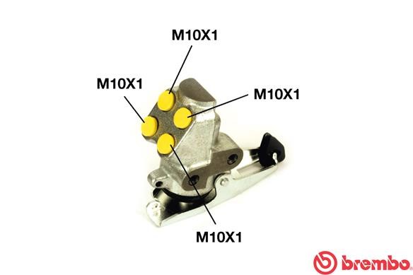 Bromskraftsregulator Brembo R 85 006 BREMBO