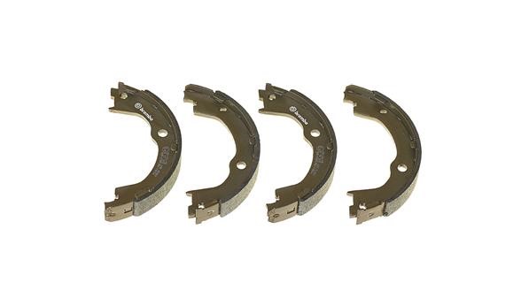 Bromsbackar, sats, parkeringsbroms, Bakaxel Brembo S 10 515 BREMBO