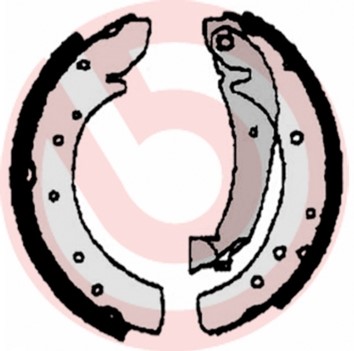 Bromsbackar, sats, Bakaxel BREMBO