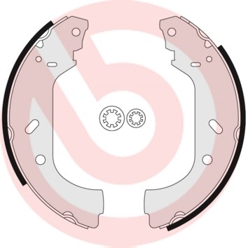 Bromsbackar, sats, Bakaxel BREMBO