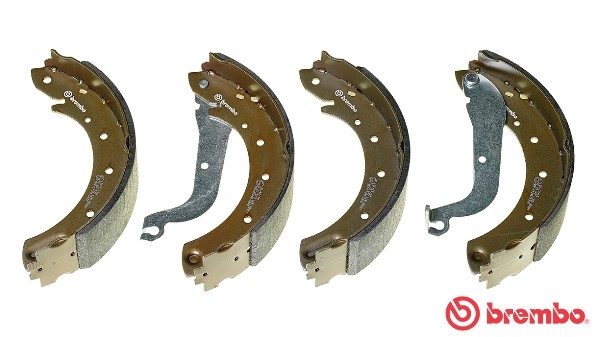 Bromsbackar, sats, Bakaxel Brembo S 23 577 BREMBO