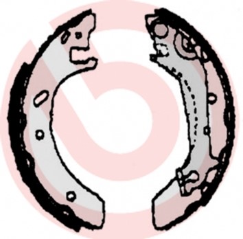 Bromsbackar, sats Brembo S 24 525 BREMBO