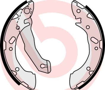 Bromsbackar, sats Brembo S 30 503 BREMBO