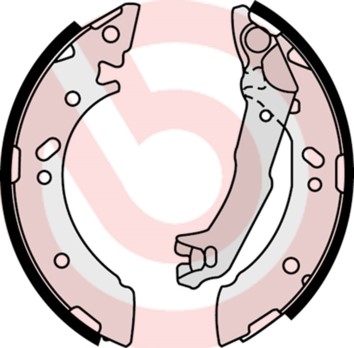 Bromsbackar, sats Brembo S 30 510 BREMBO