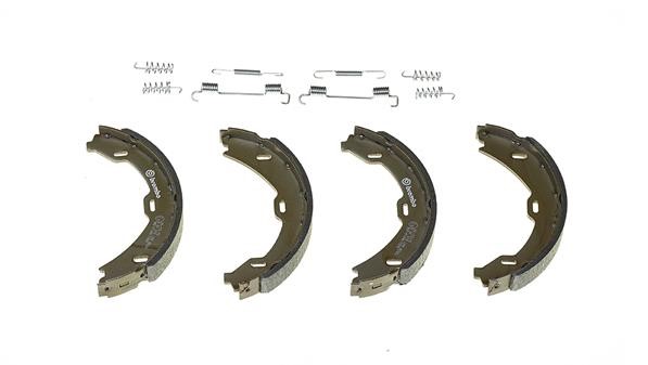 Bromsbackar, sats, parkeringsbroms, Bakaxel Brembo S 50 518 BREMBO