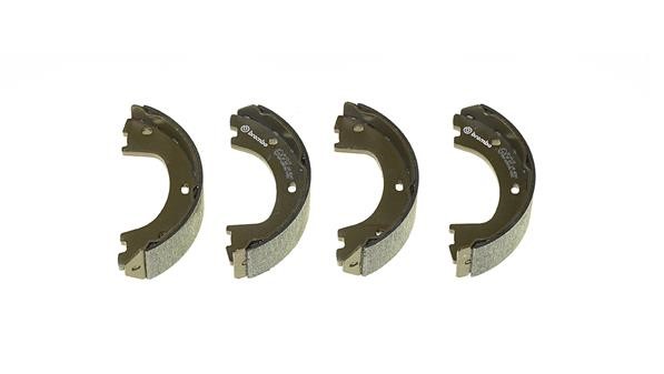 Bromsbackar, sats, parkeringsbroms, Bakaxel Brembo S 50 521 BREMBO