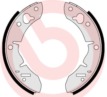 Bromsbackar, sats Brembo S 52 501 BREMBO