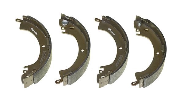 Bromsbackar, sats, Bakaxel Brembo S 54 506 BREMBO
