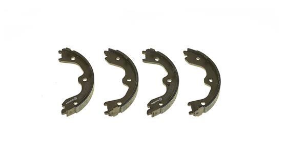 Bromsbackar, sats, parkeringsbroms, Bakaxel Brembo S 56 544 BREMBO