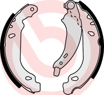 Bromsbackar, sats, Bakaxel BREMBO