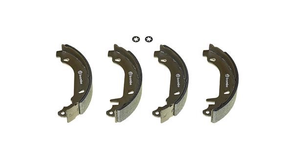 Bromsbackar, sats, Bakaxel Brembo S 68 520 BREMBO