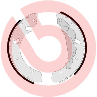 Bromsbackar, sats BREMBO