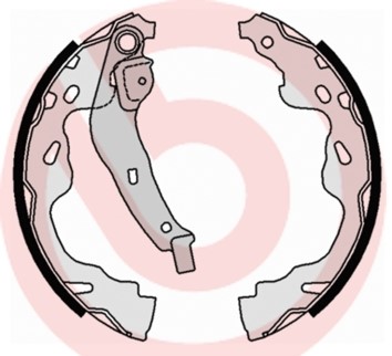 Bromsbackar, sats, Bakaxel BREMBO