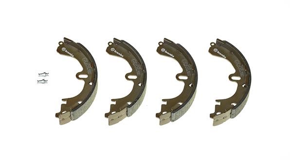 Bromsbackar, sats, Bakaxel Brembo S 83 531 BREMBO