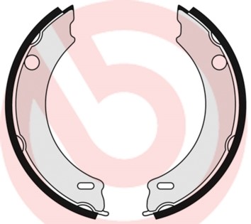 Bromsbackar, sats, parkeringsbroms, Bakaxel BREMBO