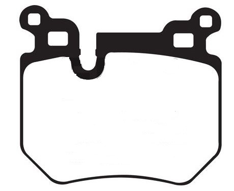 Bromsbeläggsats Yellowstuff Ebc brakes DP41996R EBC Brakes