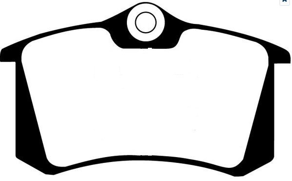 Bluestuff Racing Bromsbelägg, Bak Ebc brakes DP5680 EBC Brakes