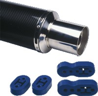 Gummiupphängning, avgassystem, Universal Autostyle DS 21122 AutoStyle