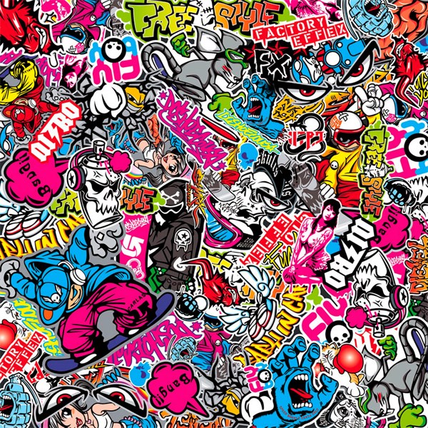 Stickerbomb, Universal Autostyle EU 407900 AutoStyle
