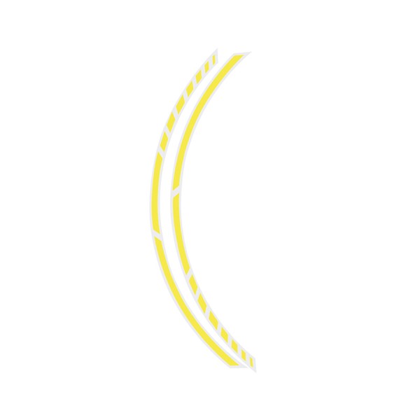 Pin-stripe Fälg, Universal Foliatec FT 34447 Foliatec