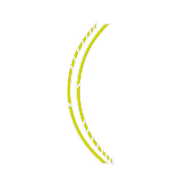 Pin-stripe Fälg, Universal Foliatec FT 34448 Foliatec