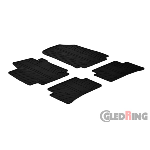 GUMMIMATTOR, Fram och bak GledRing GUMMIMATTOR, Fram och bak GledRing