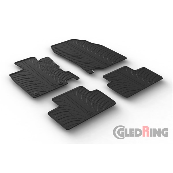 GUMMIMATTOR, Fram och bak GledRing GUMMIMATTOR, Fram och bak GledRing