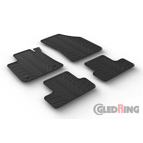 GUMMIMATTOR, Fram och bak GledRing GUMMIMATTOR, Fram och bak GledRing