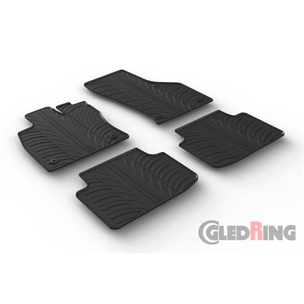 GUMMIMATTOR, Fram och bak GledRing GUMMIMATTOR, Fram och bak GledRing
