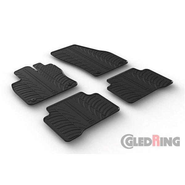 GUMMIMATTOR, Fram och bak Gledring GL 0079 GledRing