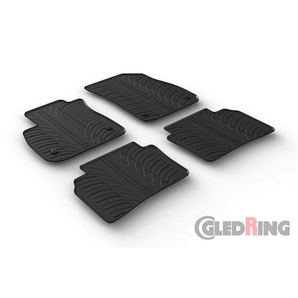 GUMMIMATTOR, Fram och bak Gledring GL 0095 GledRing