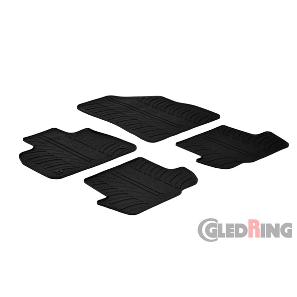 GUMMIMATTOR, Fram och bak Gledring GL 0126 GledRing