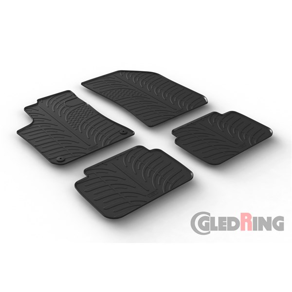 GUMMIMATTOR, Fram och bak GledRing GUMMIMATTOR, Fram och bak GledRing