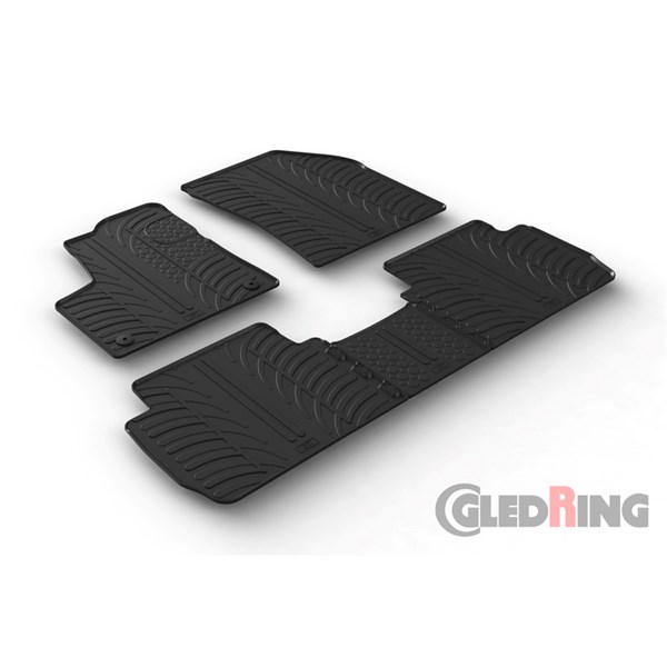 GUMMIMATTOR, Fram och bak GledRing GUMMIMATTOR, Fram och bak GledRing