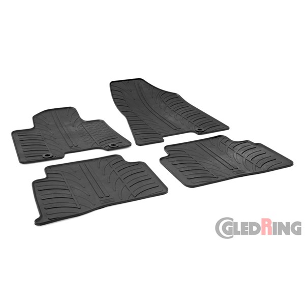 GUMMIMATTOR, Fram och bak Gledring GL 0205 GledRing